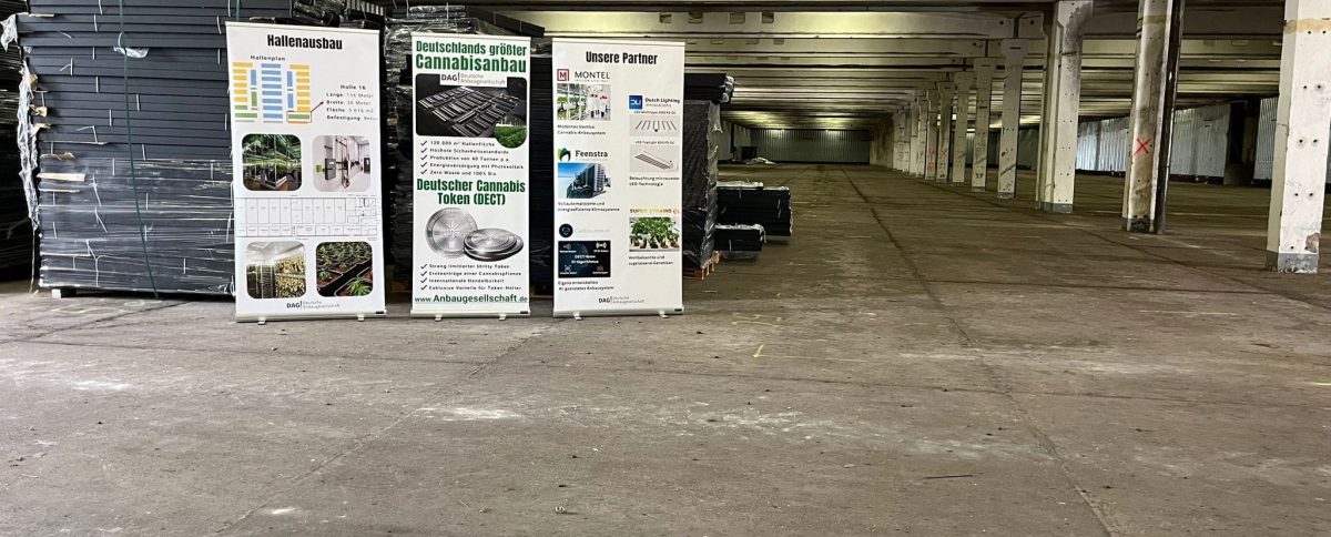 Intensive expansion planning at our cultivation facility