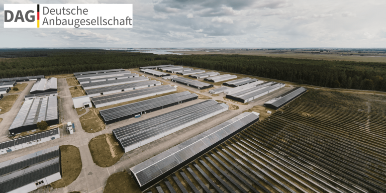 German cultivation company cultivation general view diagonal top